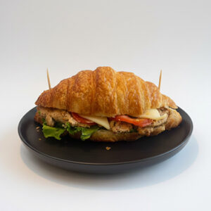 Croissant Sandwich with Paprika Chicken