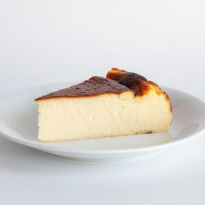 Basque Cheesecake Slice